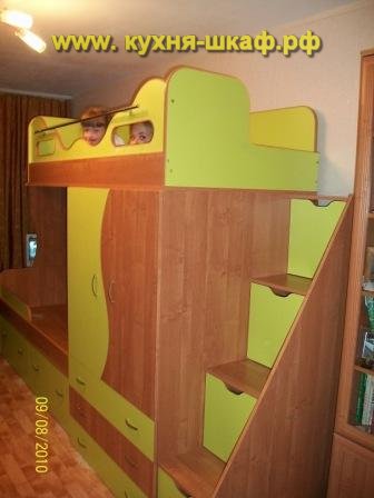 Изготовление крутой детской мебели на заказ в Петербурге и Ленинградской области